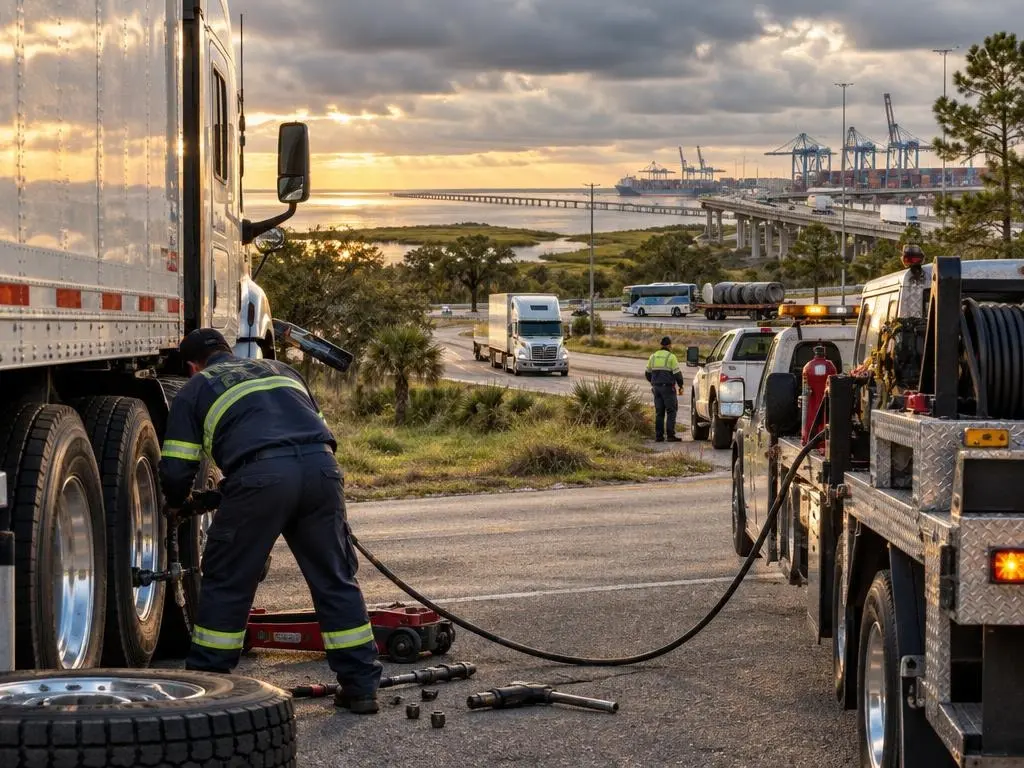 Truck Roadside Service in Mobile, AL